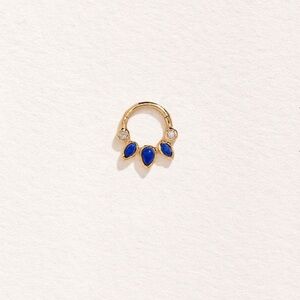 Pamela Love 6mm Lapis Cluster Clicker